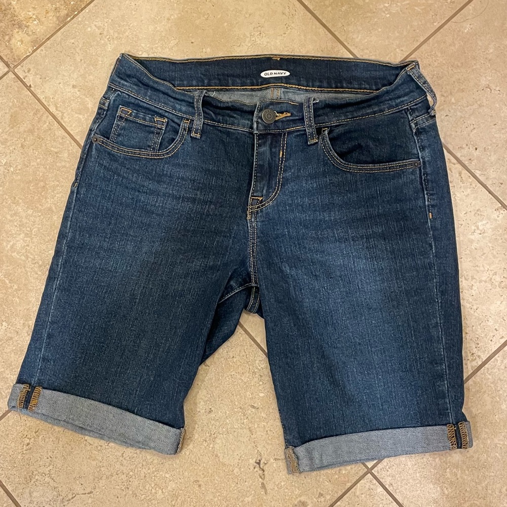 Old Navy Denim Bermuda Shorts